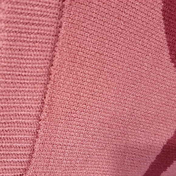 Miss Sparkling Pink Palm Tree Knit Skirt Size XL - Picture 4 of 6